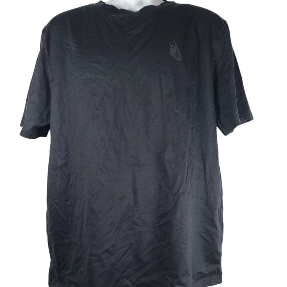 Nike Men's Black Short Sleeve Crew Neck Casual Pullover T-Shirt Size L